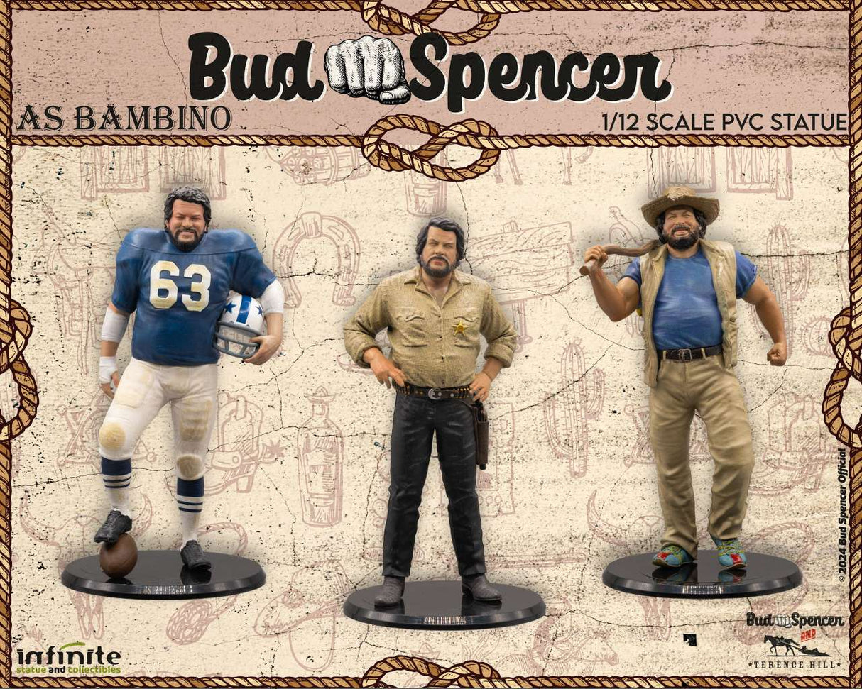 Infinite Statue / Kaustic Plastik Bud Spencer als Bambino 16 cm 1/12 PVC Statue