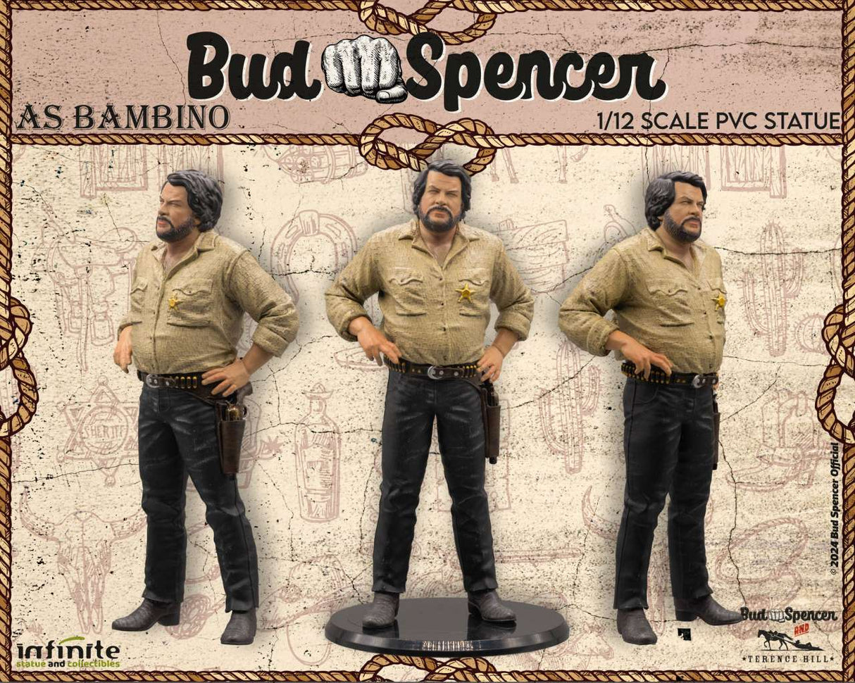Infinite Statue / Kaustic Plastik Bud Spencer als Bambino 16 cm 1/12 PVC Statue
