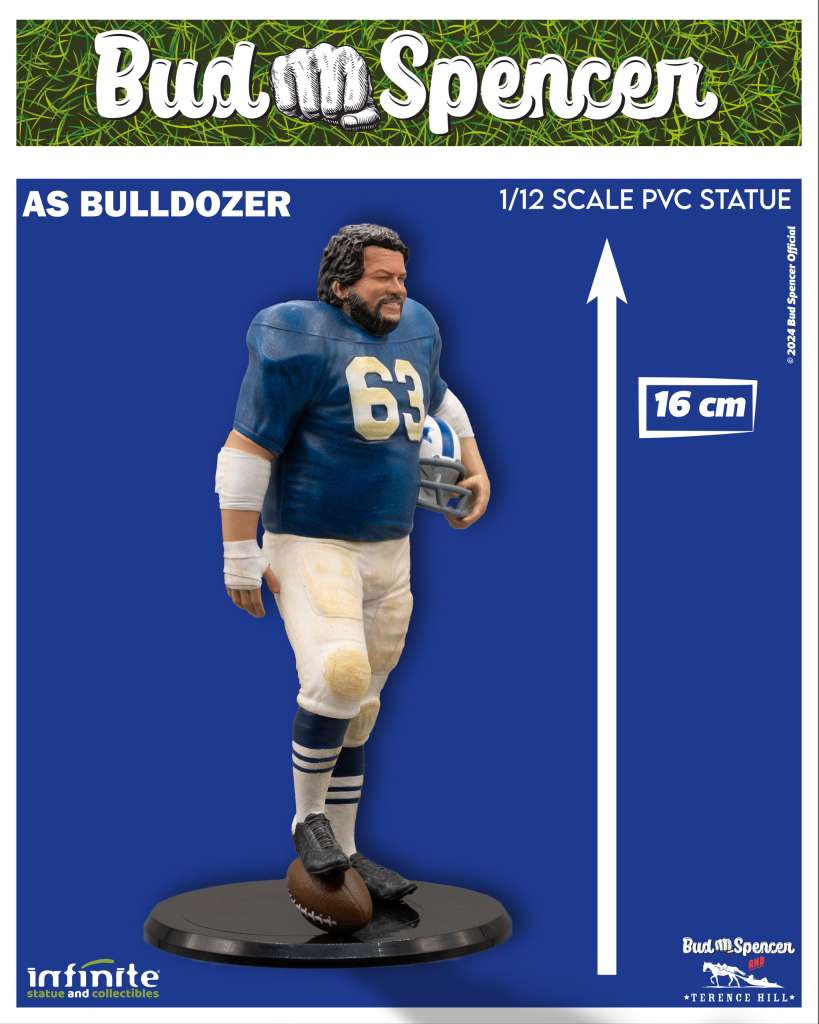 Infinite Statue / Kaustic Plastik Bud Spencer as Bulldozer 1/12 PVC Statue