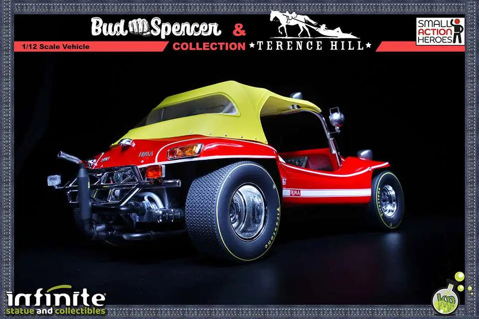 Infinite Statue / Kaustic Plastik Bud Spencer & Terence Hill Dune Bugy Perfect Model 1/12