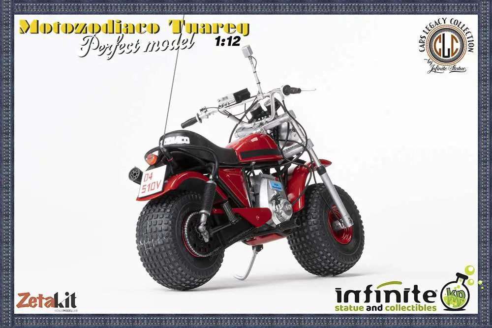 Infinite Statue / Kaustic Plastik Bud Spencer Tuareg Moto Zodiaco Perfect 1/12 Model