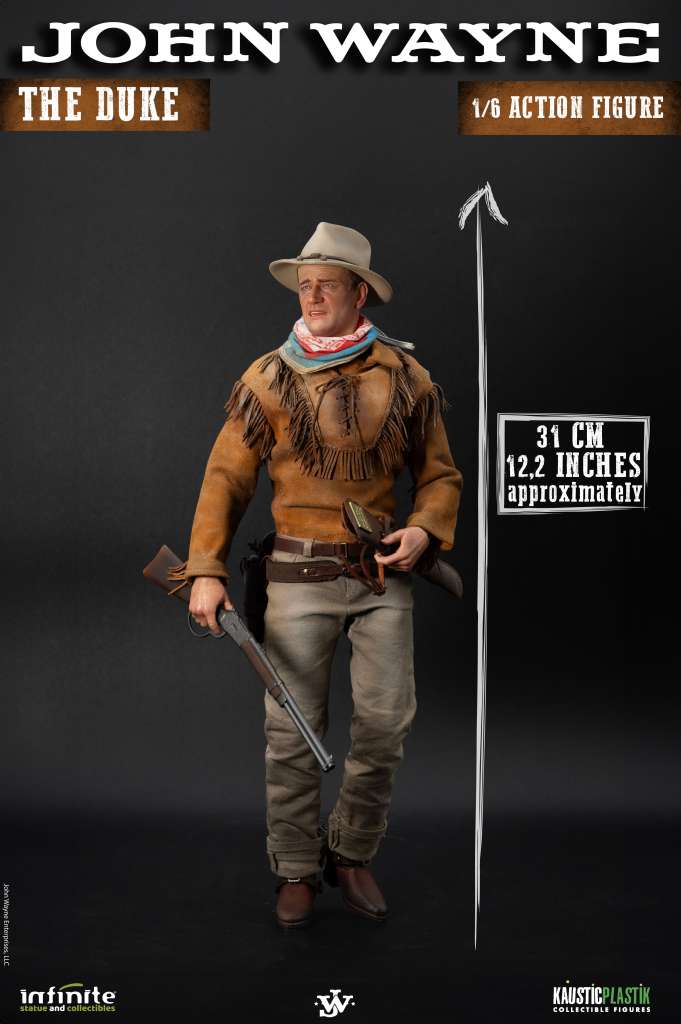 Infinite Statue / Kaustic Plastik John Wayne the Duke Standard Version 1/6 Actionfigur