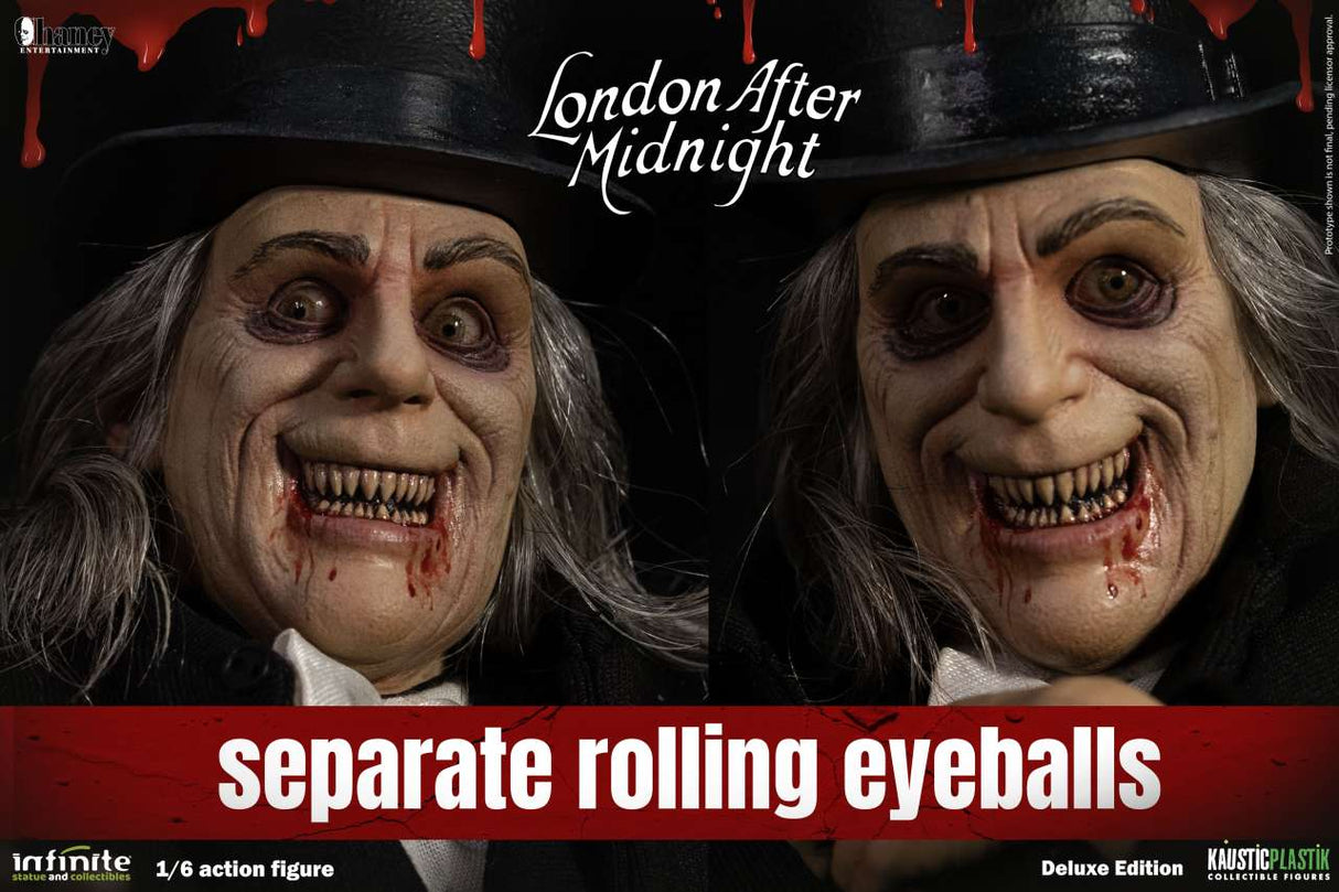 Infinite Statue / Kaustic Plastik Lon Chaney As London After Midnight Deluxe 1/6 Actionfigur