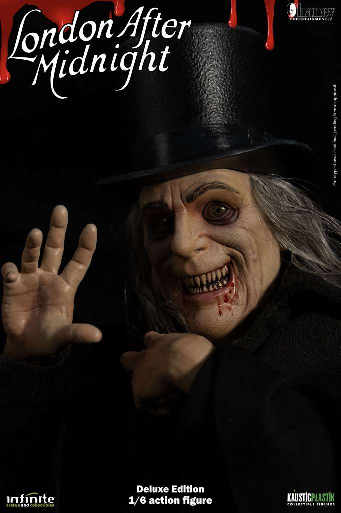 Infinite Statue / Kaustic Plastik Lon Chaney As London After Midnight Deluxe 1/6 Actionfigur