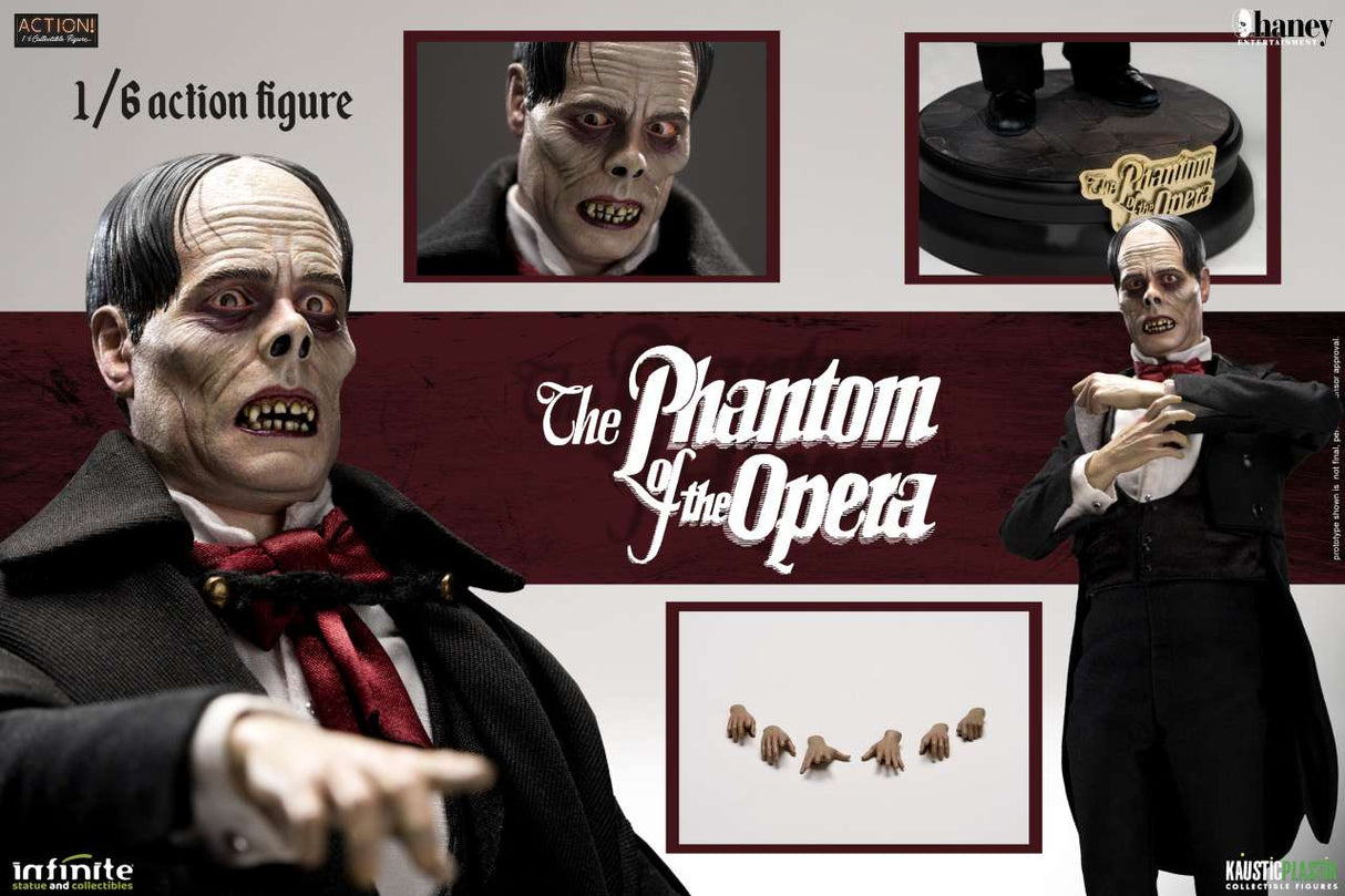 Infinite Statue / Kaustic Plastik Lon Chaney as the Phantom of the Opera Standard 1/6 Actionfigur