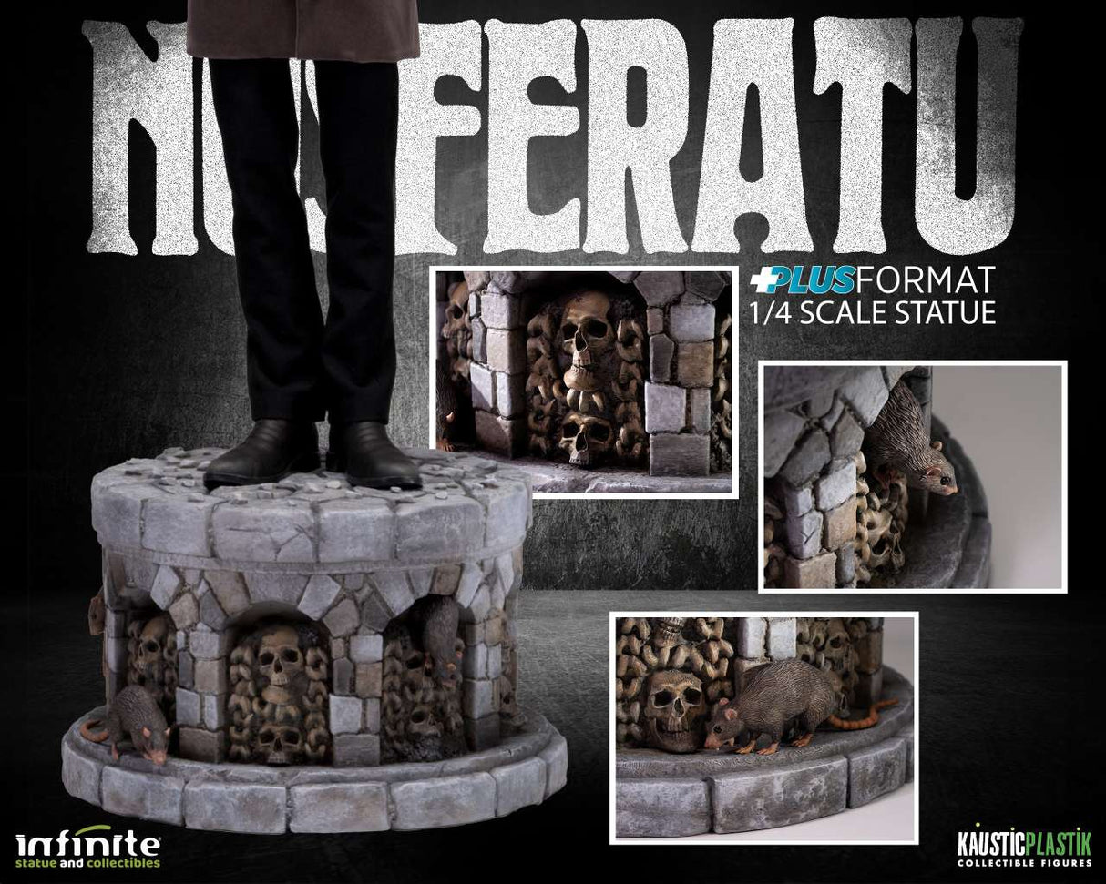 Infinite Statue / Kaustic Plastik Nosferatu Plus Format 1/4 Statue