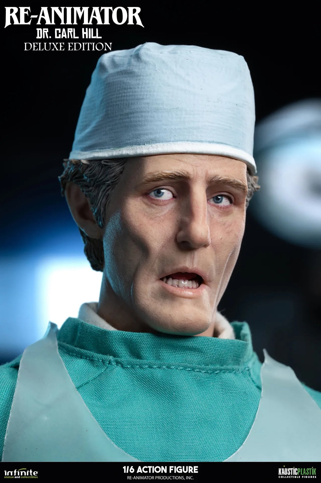Infinite Statue / Kaustic Plastik Re-Animator Doctor Carl Hill Deluxe Edition 1/6 Actionfigur