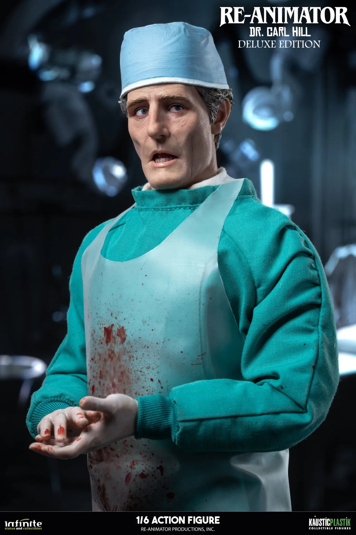 Infinite Statue / Kaustic Plastik Re-Animator Doctor Carl Hill Deluxe Edition 1/6 Actionfigur