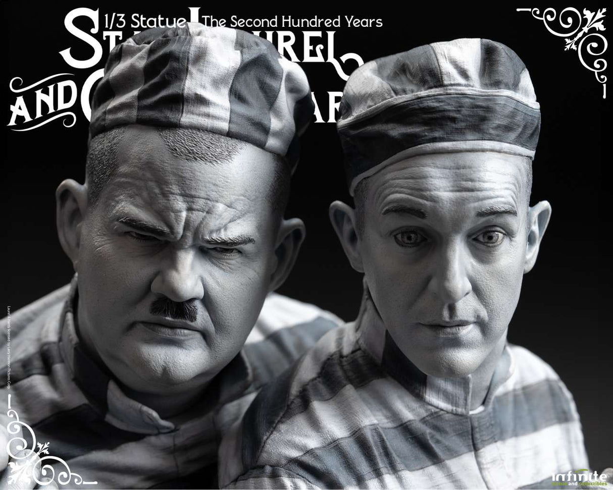 Infinite Statue / Kaustic Plastik Stan Laurel & Oliver Hardy 1/3 Statue
