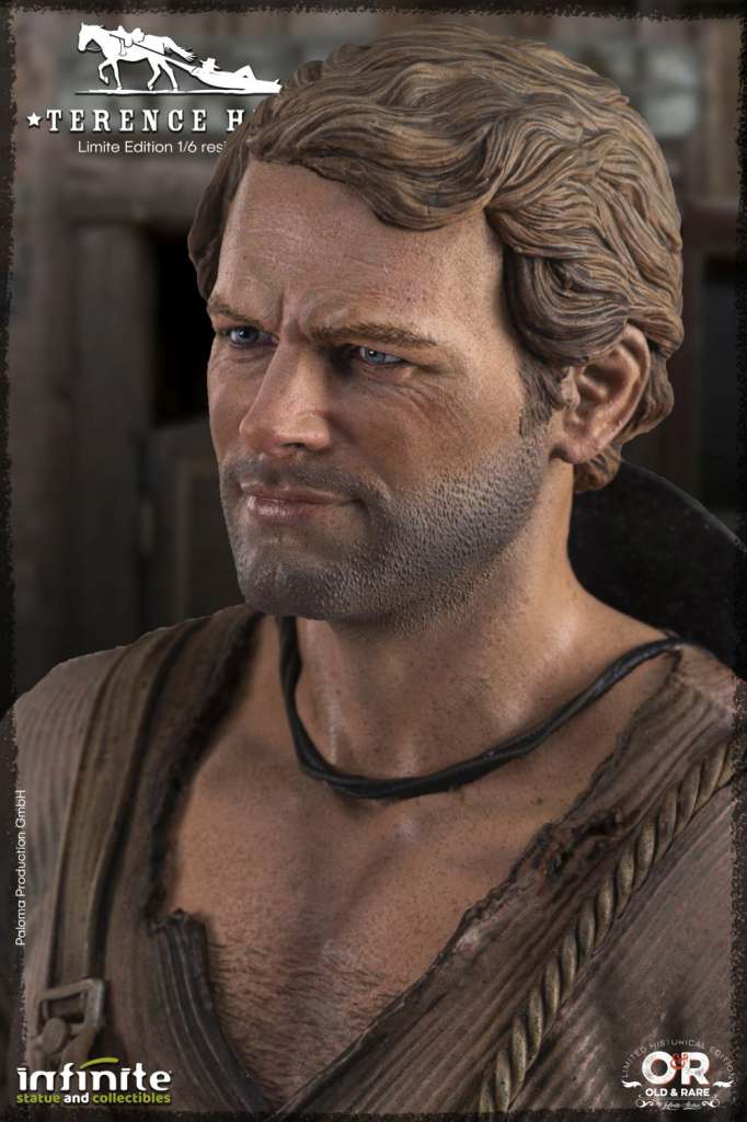 Infinite Statue / Kaustic Plastik Terence Hill Old&Rare 1/6 Resin Statue