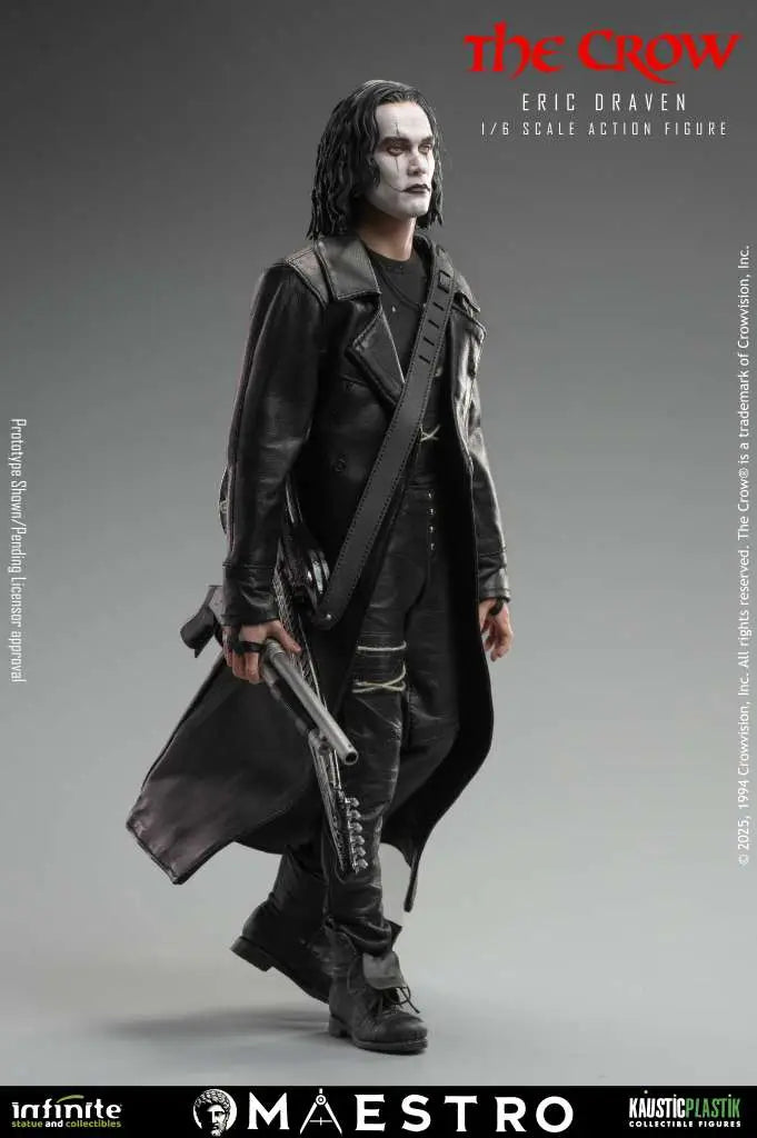Infinite Statue / Kaustic Plastik The Crow Eric Draven Luxury Standard Edition 1/6 Actionfigur