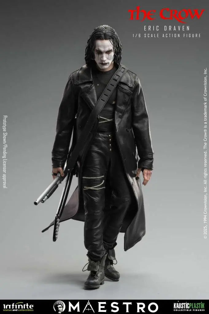 Infinite Statue / Kaustic Plastik The Crow Eric Draven Luxury Standard Edition 1/6 Actionfigur