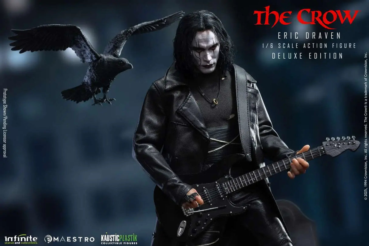 Infinite Statue / Kaustic Plastik The Crow Eric Draven Luxury Deluxe Edition 1/6 Actionfigur