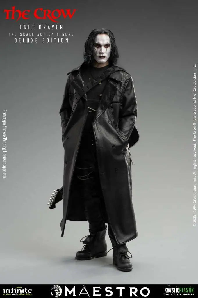 Infinite Statue / Kaustic Plastik The Crow Eric Draven Luxury Deluxe Edition 1/6 Actionfigur