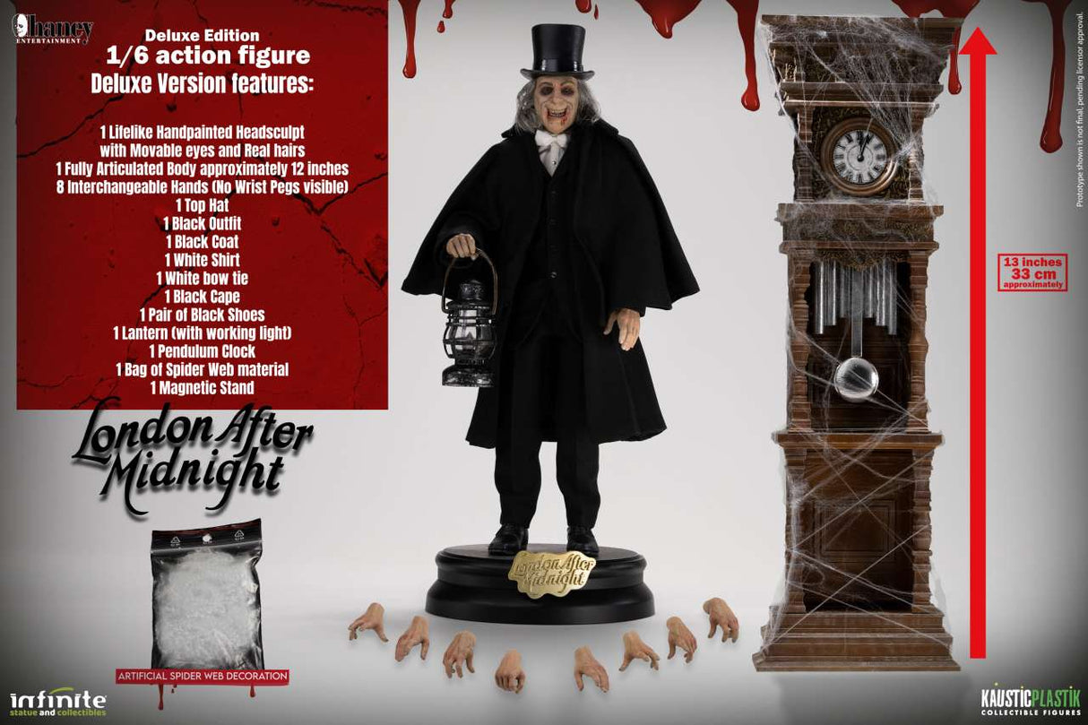 Infinite Statue Lon Chaney As London After Midnight Deluxe 1/6 Actionfigur