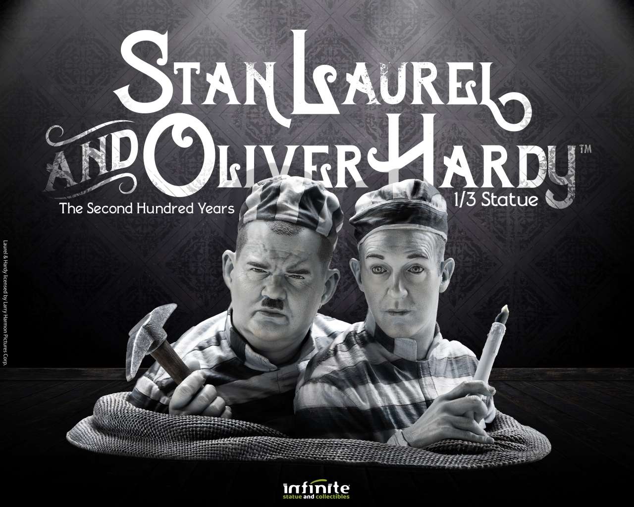 Infinite Statue Stan Laurel & Oliver Hardy 1/3 Statue
