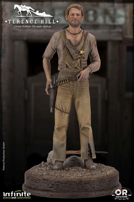 Infinite Statue Terence Hill Old&Rare Resin Statue