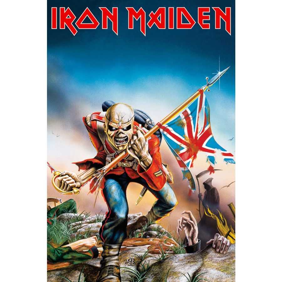 Iron Maiden Trooper 61,0 x9 1,5 cm Poster