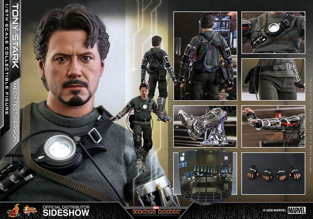 Iron Man - Tony Stark MMS581 (Mech Test Version) 1/6 Actionfigur
