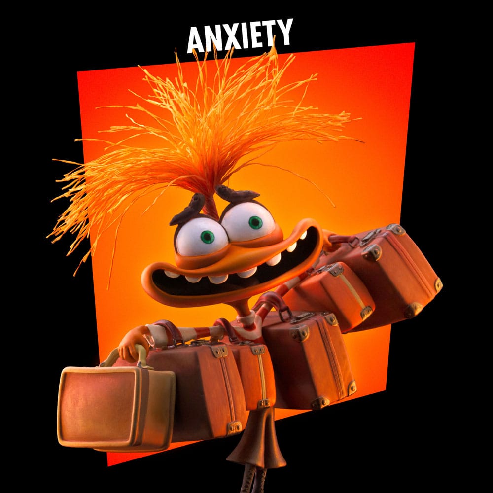 Iron Studios Alles steht Kopf 2 Anxiety Art 1/10 Scale Statue