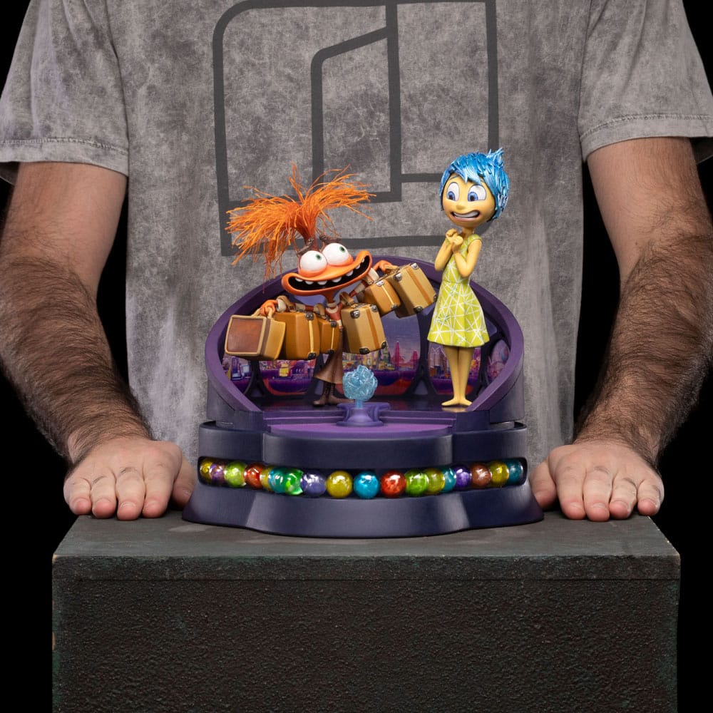 Iron Studios Alles Steht Kopf 2 Freude & Angst Deluxe Art Scale 1/10 Statue