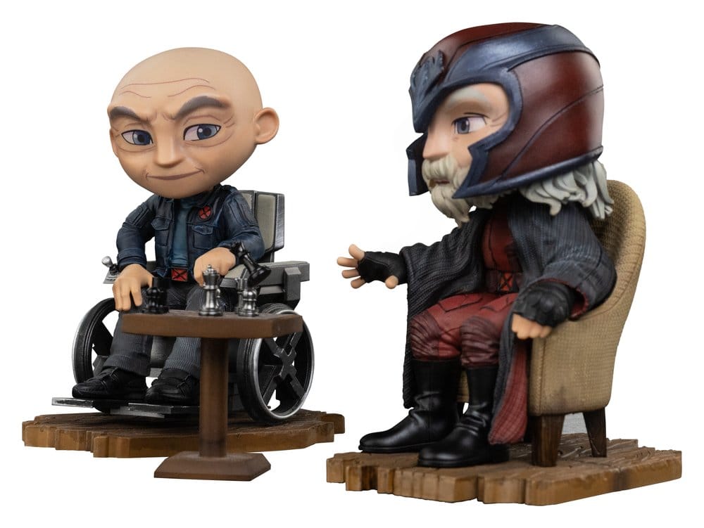 Iron Studios Avengers Doomsday Xavier und Magneto MiniCo Minifigur