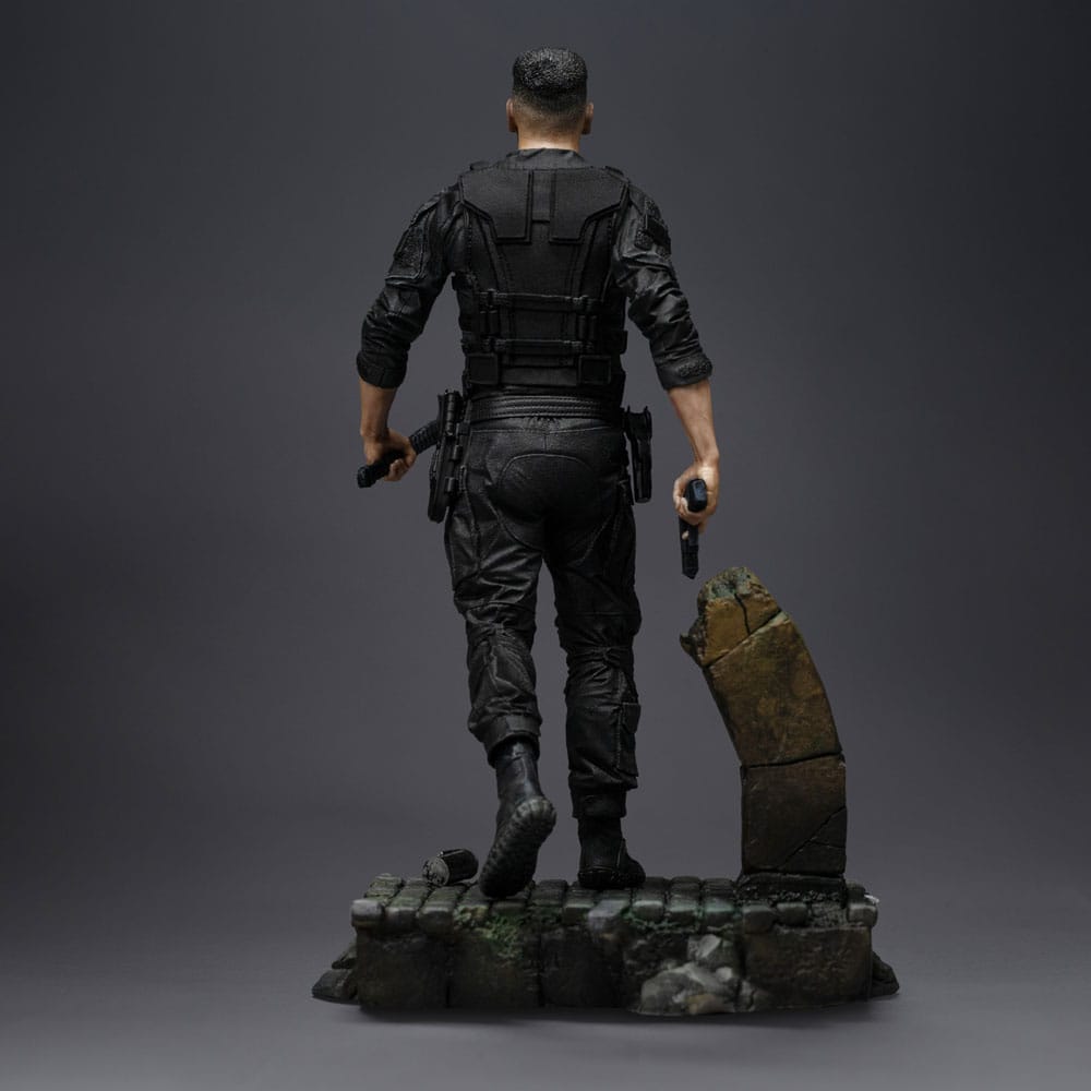Iron Studios Daredevil Born Again Art Scale Punisher 1/10 Statue