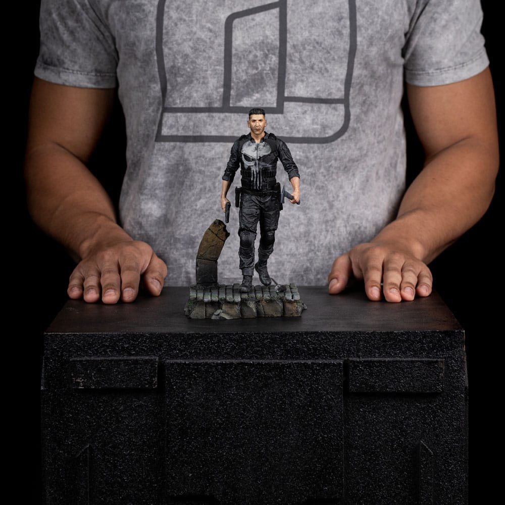 Iron Studios Daredevil Born Again Art Scale Punisher 1/10 Statue