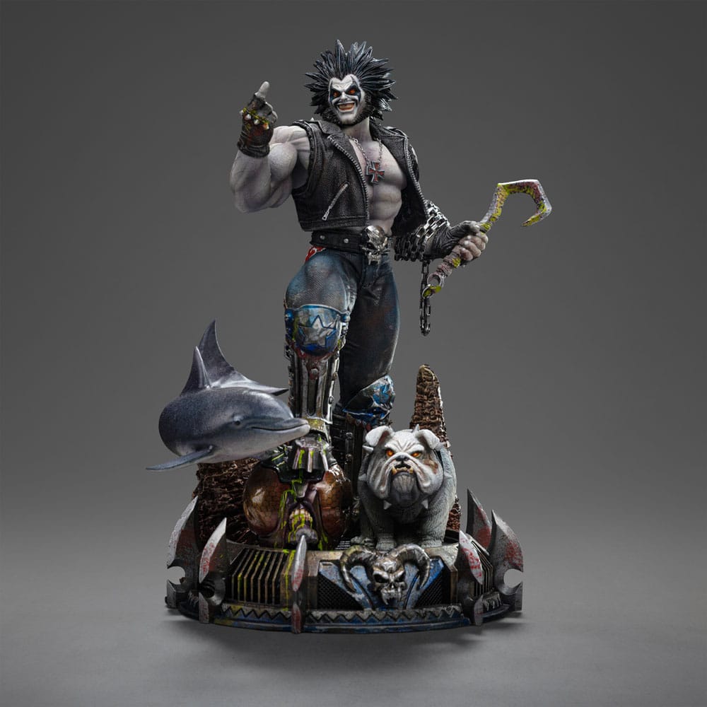 Iron Studios DC Comics Art Scale Statue Lobo Unleashed 1/10 Statue