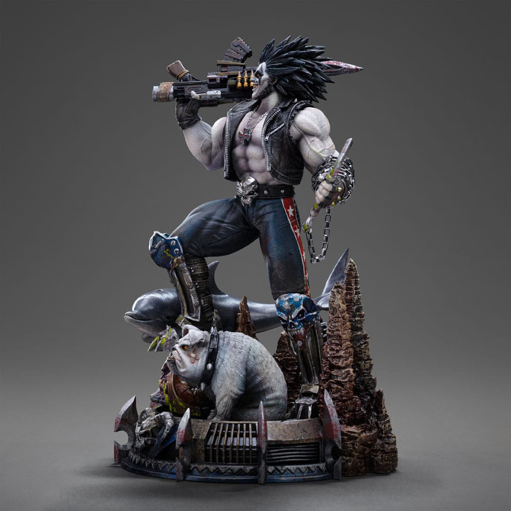 Iron Studios DC Comics Art Scale Statue Lobo Unleashed 1/10 Statue