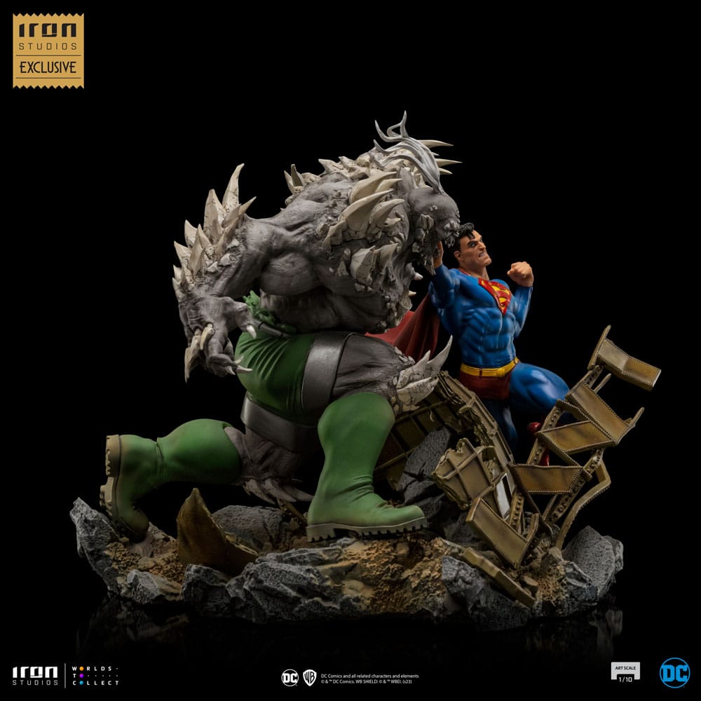 Iron Studios DC Comics Superman vs Doomsday BDS Art Scale Exclusive 1/10 Statue
