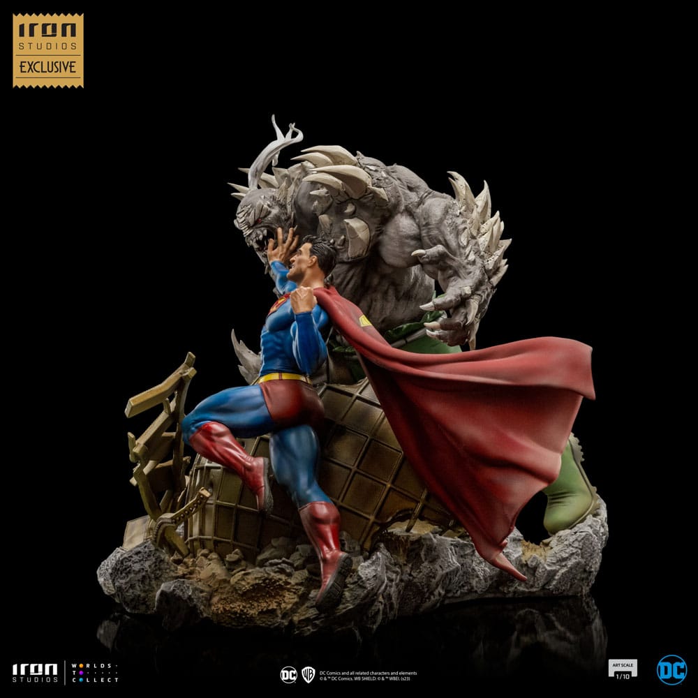 Iron Studios DC Comics Superman vs Doomsday BDS Art Scale Exclusive 1/10 Statue