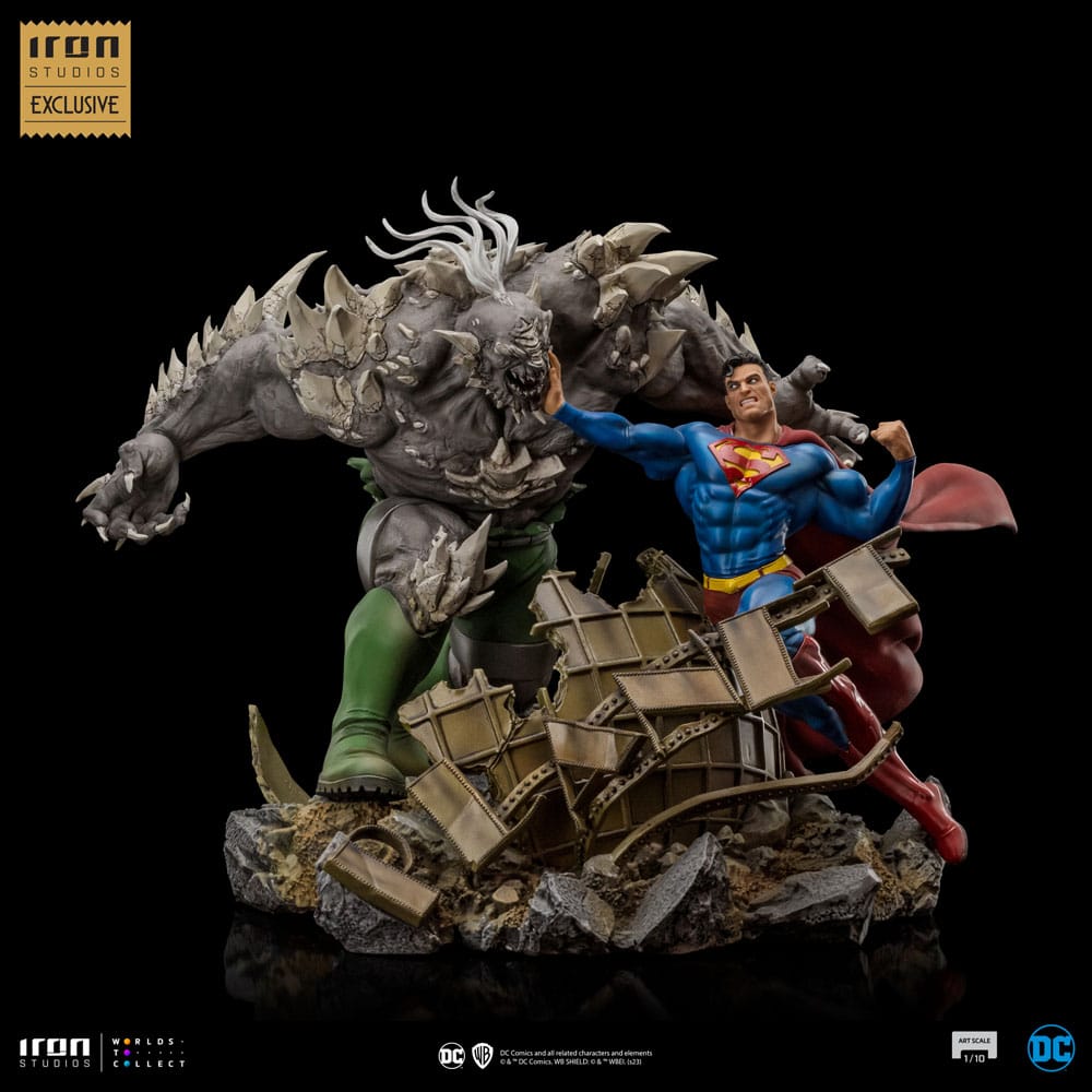 Iron Studios DC Comics Superman vs Doomsday BDS Art Scale Exclusive 1/10 Statue