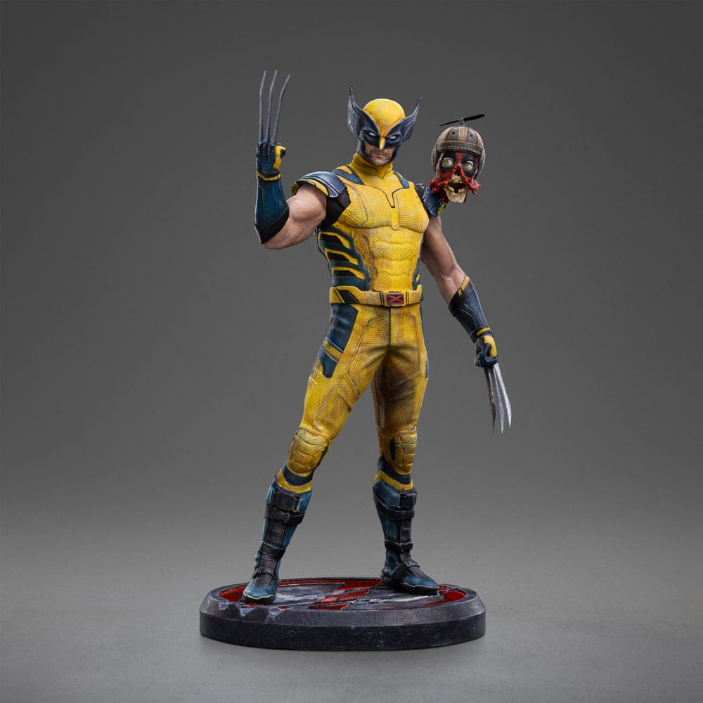 Iron Studios Deadpool 3 Wolverine Headpool Art Scale 1/10 Statue