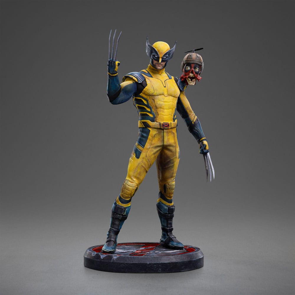 Iron Studios Deadpool 3 Wolverine Headpool Art Scale 1/10 Statue