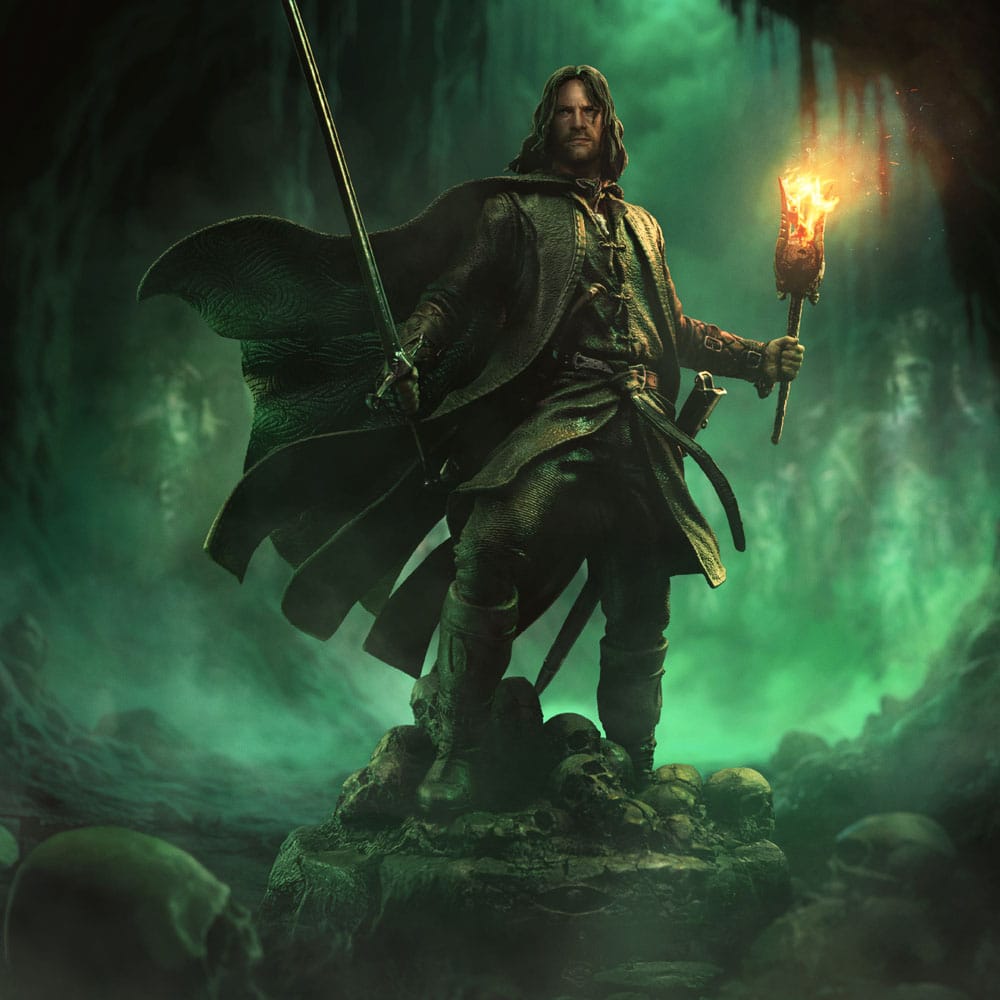 Iron Studios Der Herr der Ringe Aragorn Unleashed 1/10 Art Scale Statue