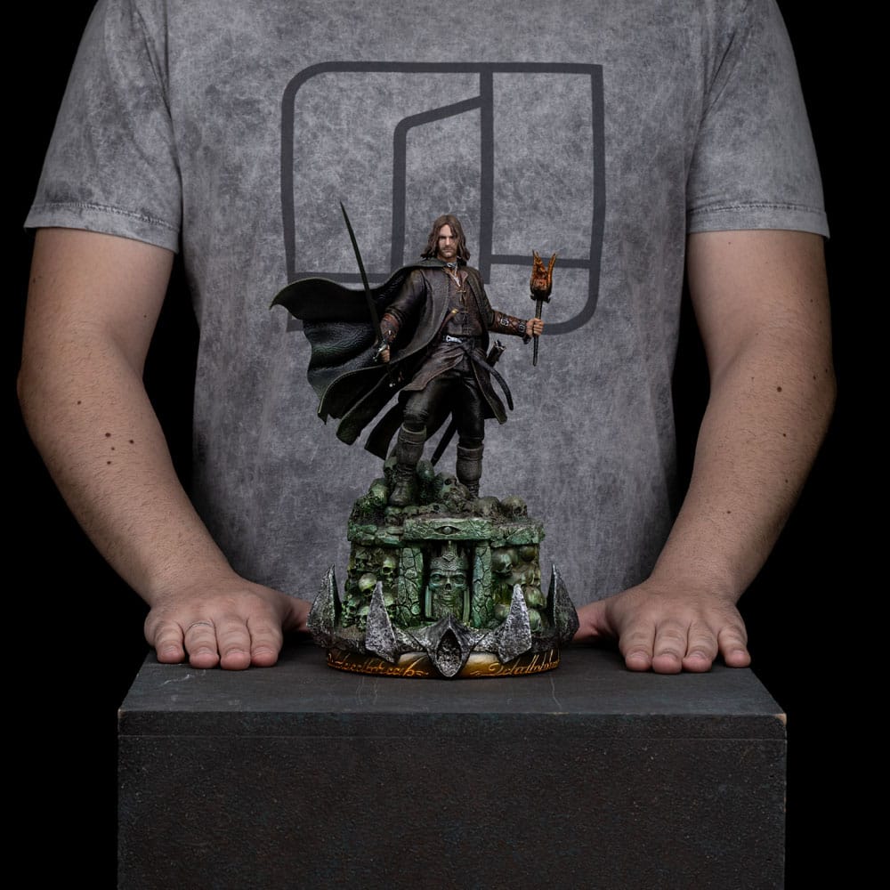 Iron Studios Der Herr der Ringe Aragorn Unleashed 1/10 Art Scale Statue