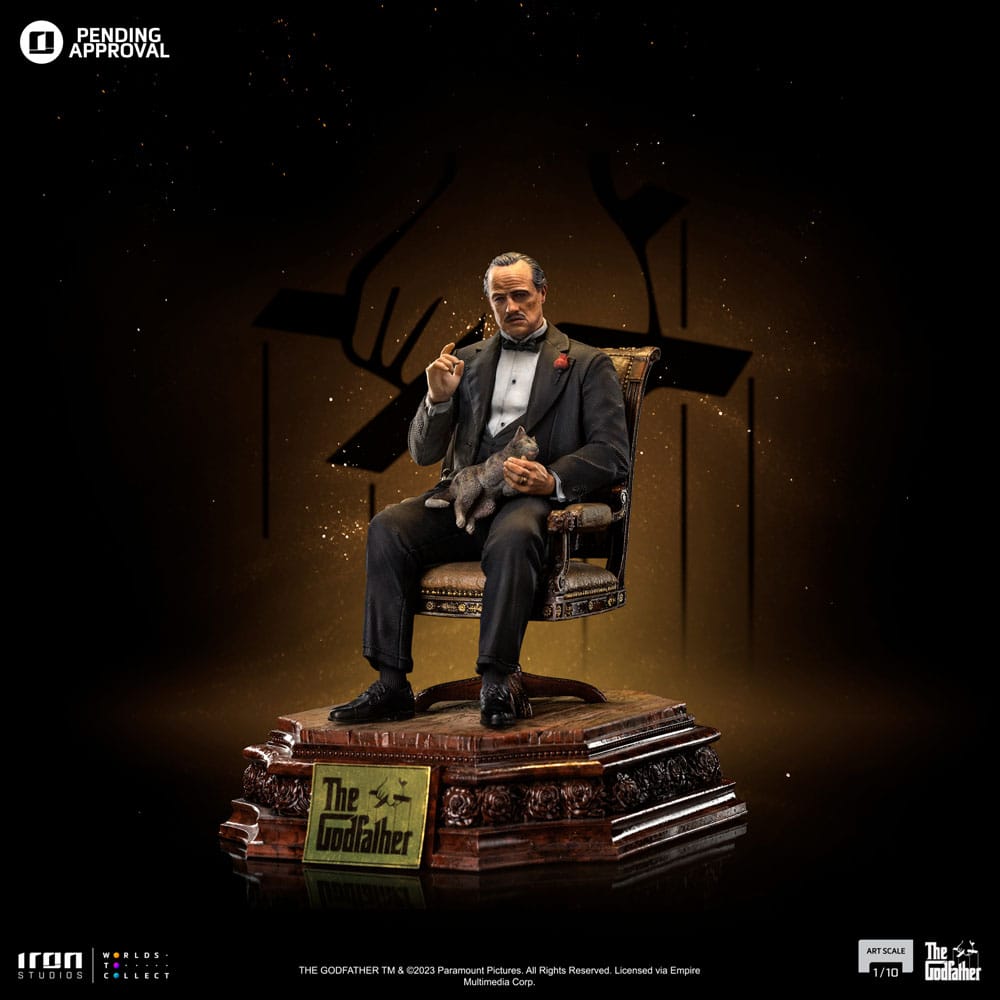 Iron Studios Der Pate Don Vito Corelione Art Scale 1/10 Statue