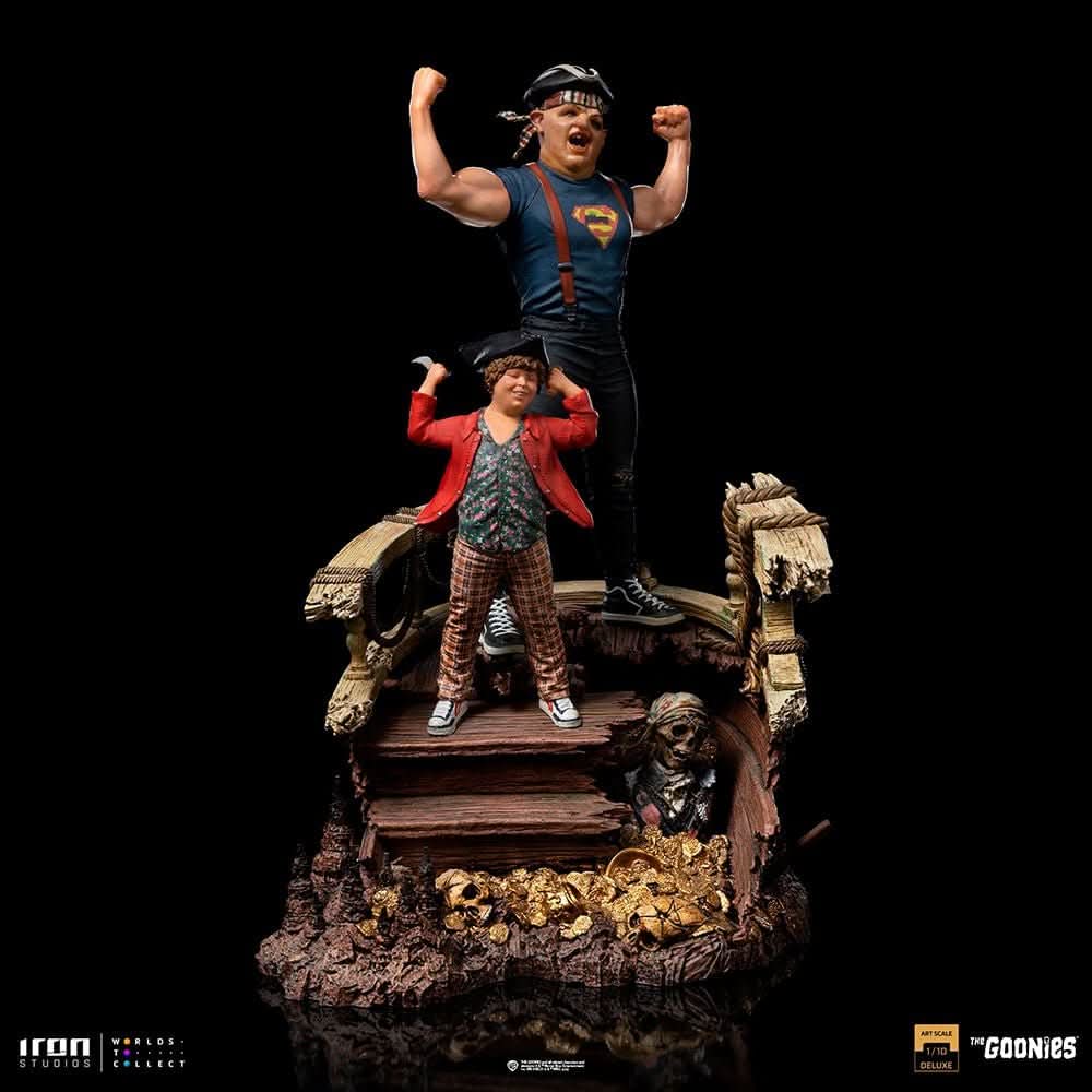 Iron Studios Die Goonies Sloth and Chunk Deluxe 1/10 Statue