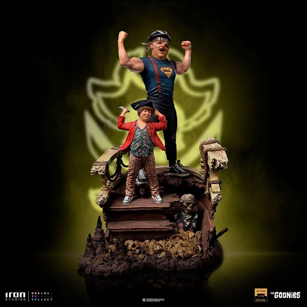 Iron Studios Die Goonies Sloth and Chunk Deluxe 1/10 Statue