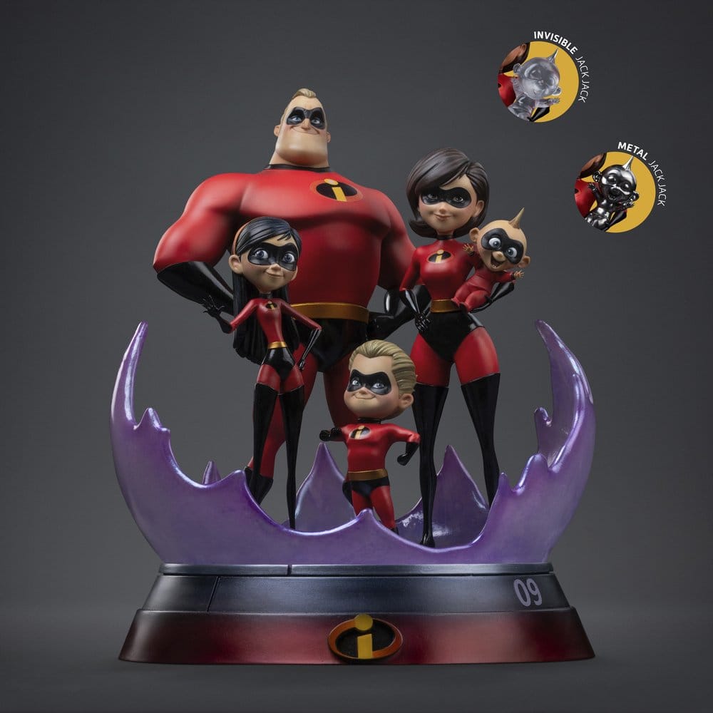Iron Studios Die Unglaublichen Art Scale Diorama The Incredibles 1/10 Diorama