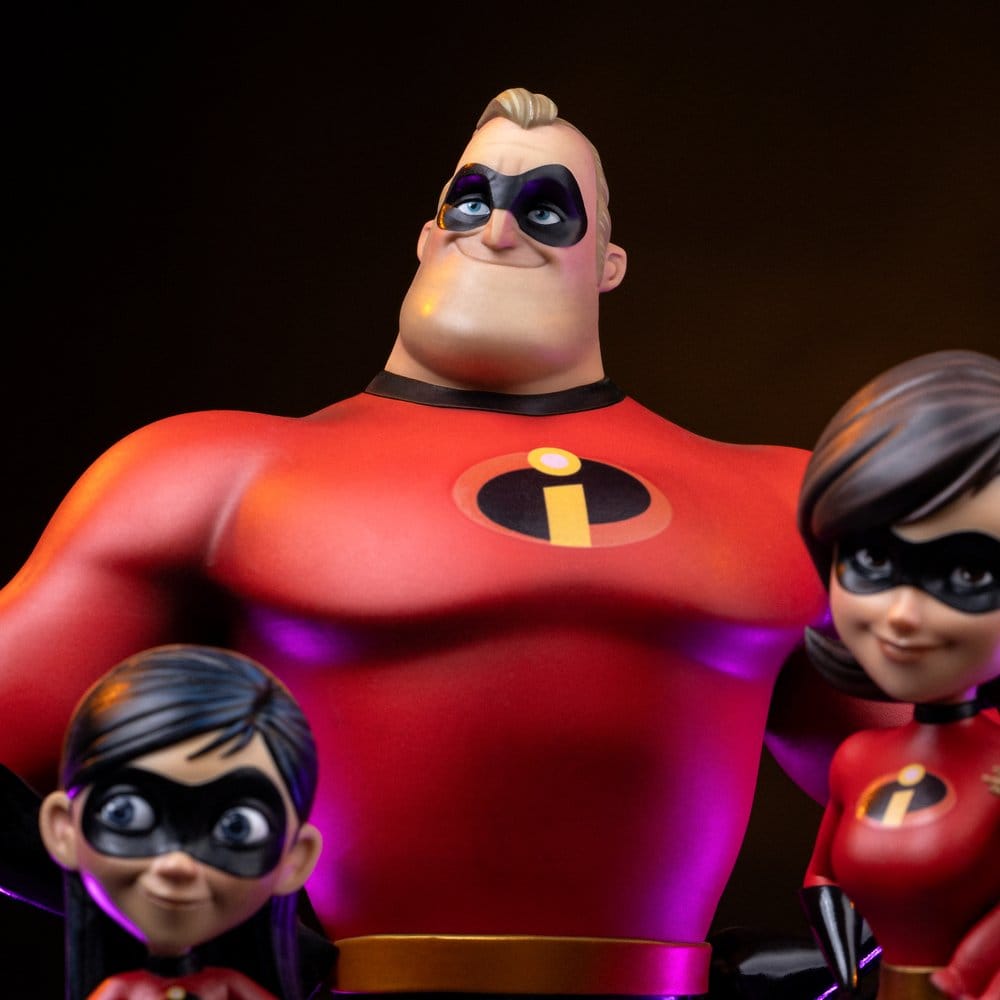 Iron Studios Die Unglaublichen Art Scale Diorama The Incredibles 1/10 Diorama
