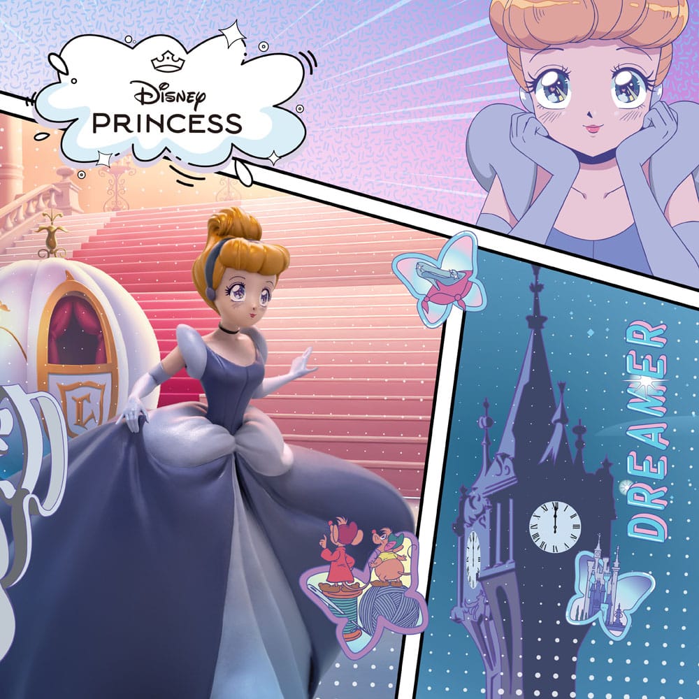 Iron Studios Disney Anime Princess Cinderella Limited Edition Statue