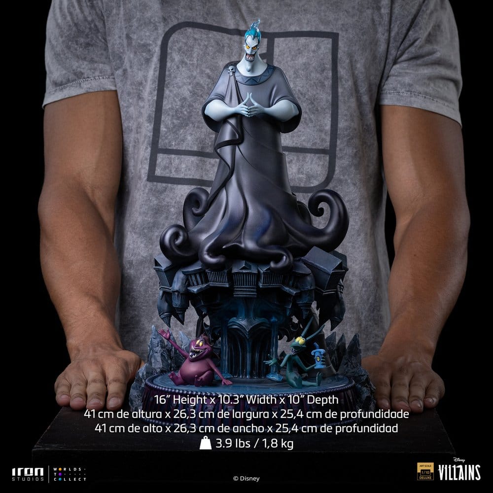 Iron Studios Disney Art Scale Hades Deluxe 1/10 Statue