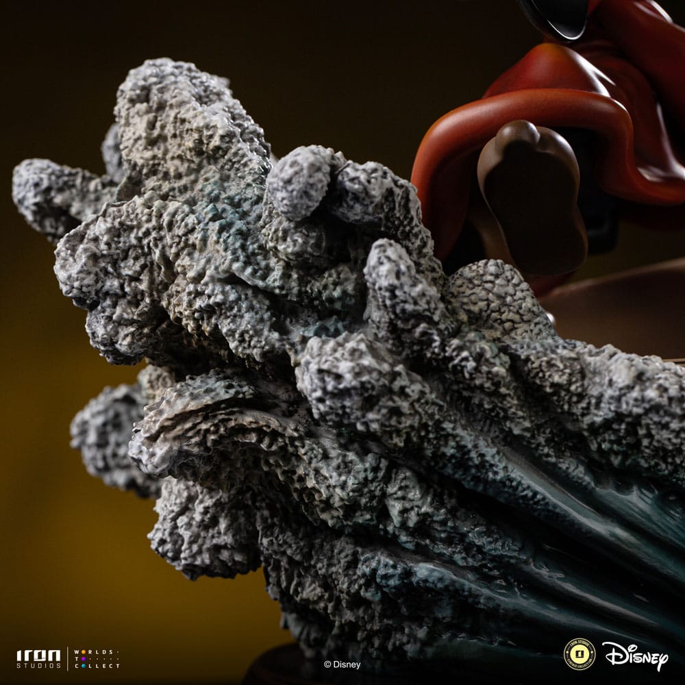 Iron Studios Disney Classics Vintage Collection Deluxe Art Scale Statue 1/10 Sorcerer Mickey 28 cm