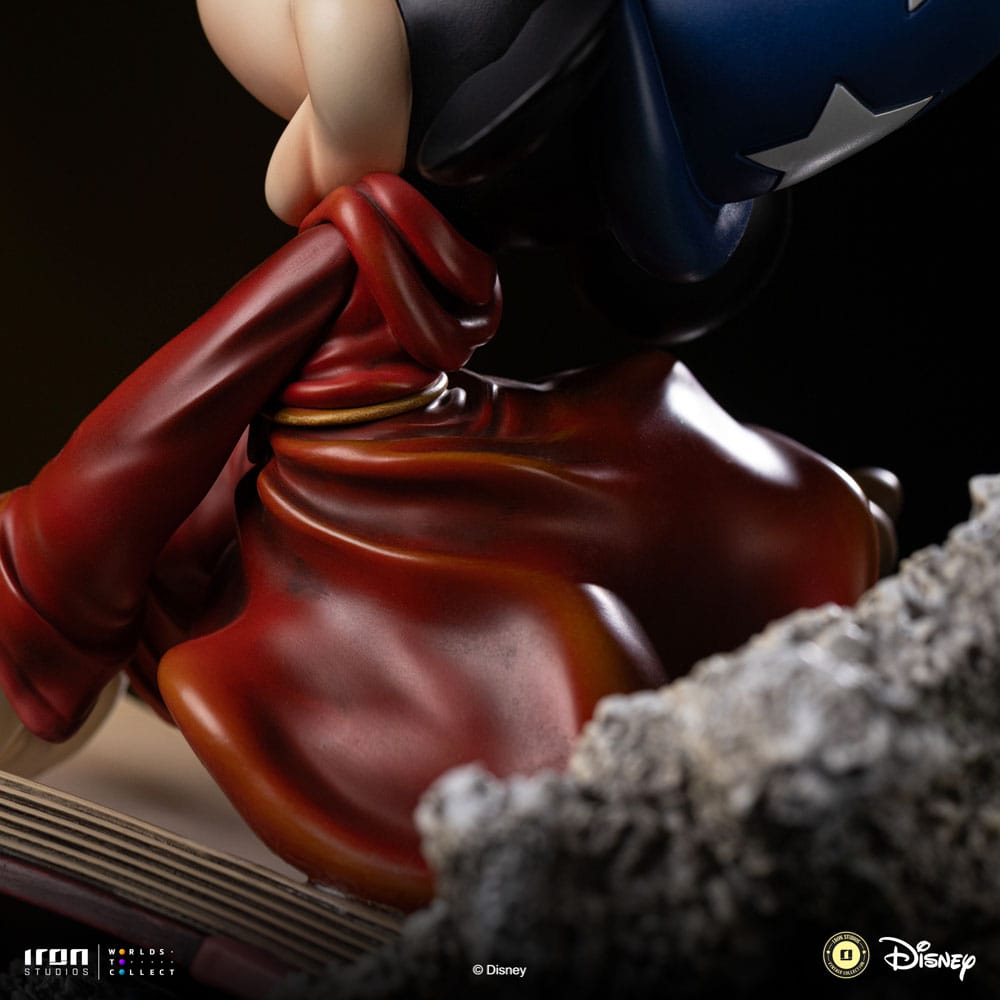 Iron Studios Disney Classics Vintage Collection Deluxe Art Scale Statue 1/10 Sorcerer Mickey 28 cm