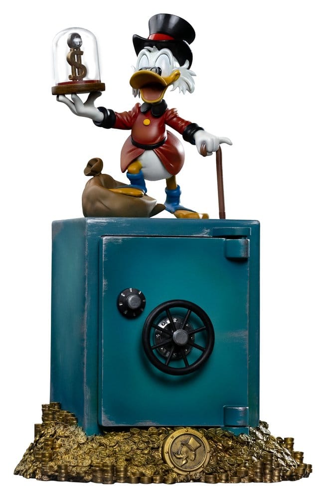 Iron Studios Duck Tales Uncle Scrooge McDuck And Nephews Art Scale 1/10 Statue