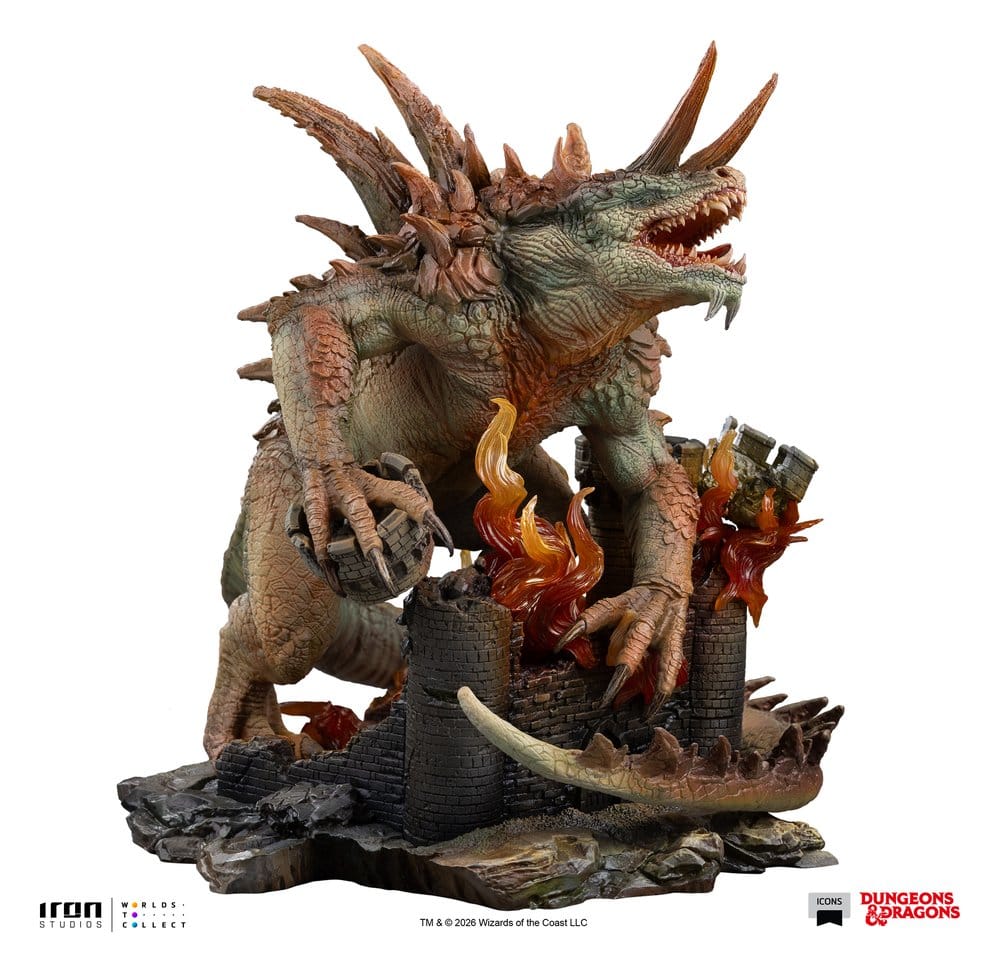 Iron Studios Dungeons & Dragons Tarrasque Tarrasque Icons Statue