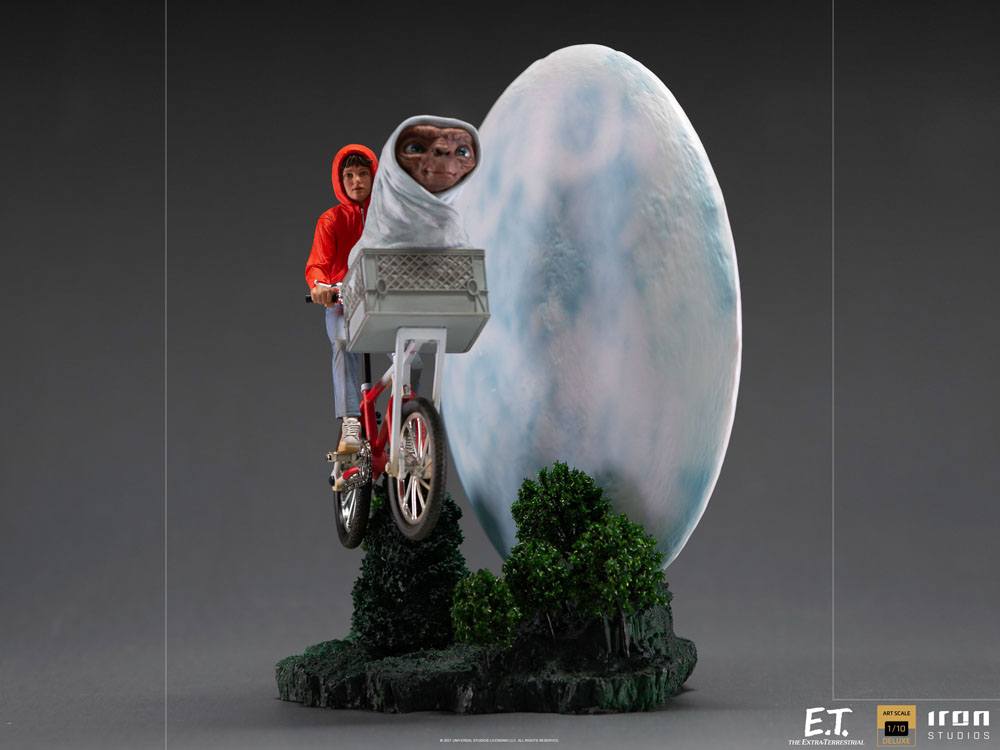 Iron Studios E.T. Der Außerirdische E.T. & Elliot 1/10 Deluxe Art Scale Statue