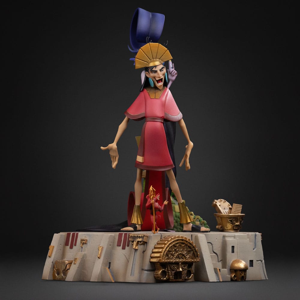 Iron Studios Ein Königreich Für Ein Lama Kuzko & Yzma Deluxe Art Scale 1/10 Statue